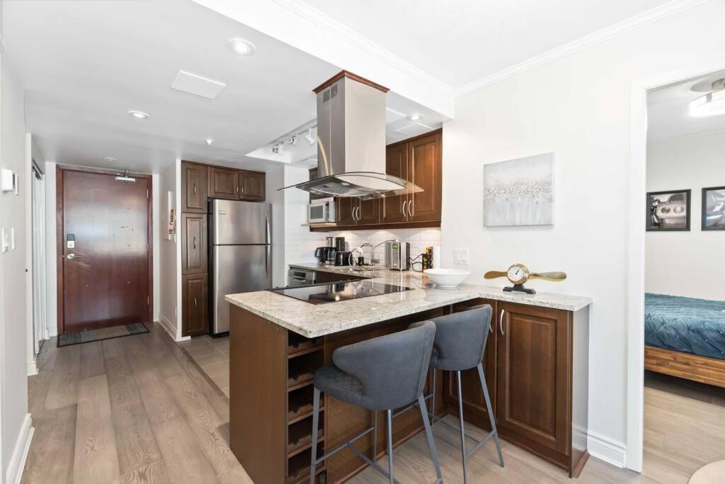 2Br Condo With Breathtaking View In Downtown! Free Parking - 6 Sleep Vancouver Exterior foto